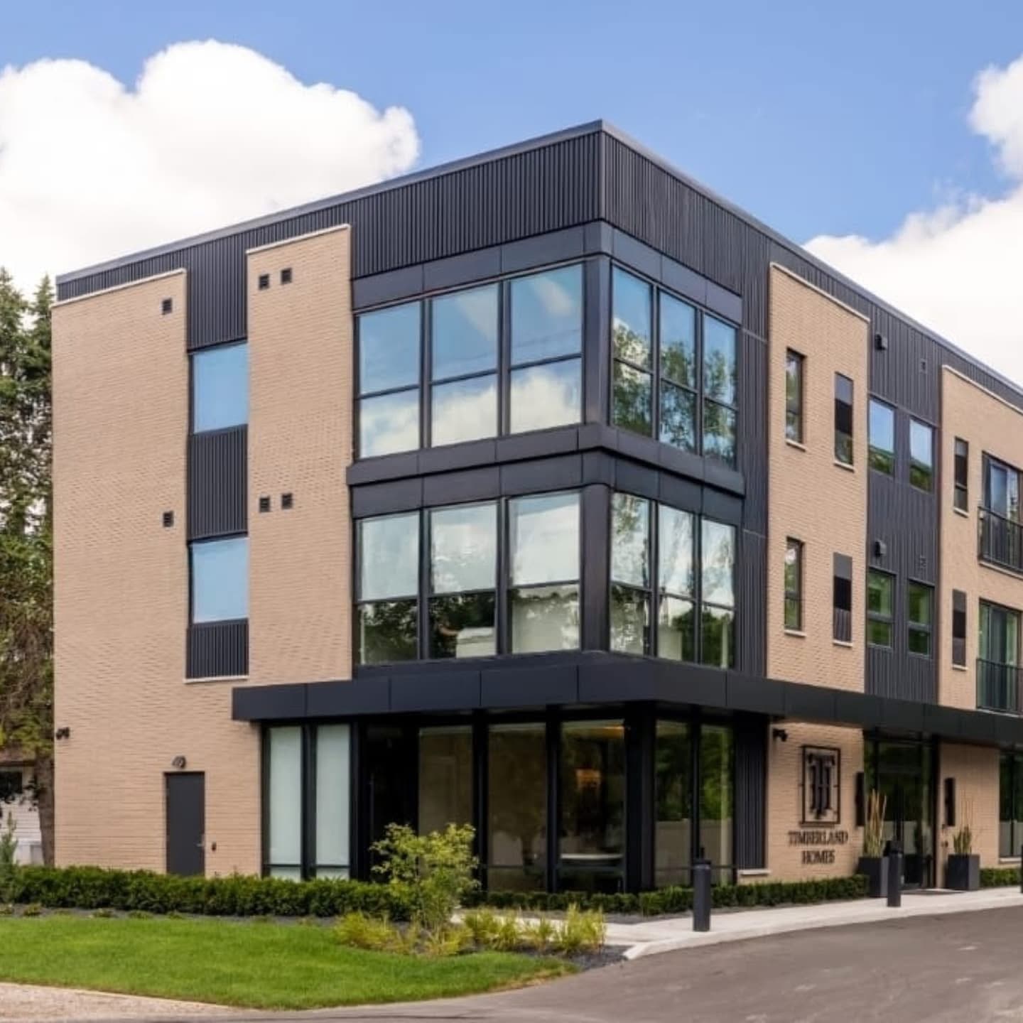 Timberland Homes office designed to inspire clients