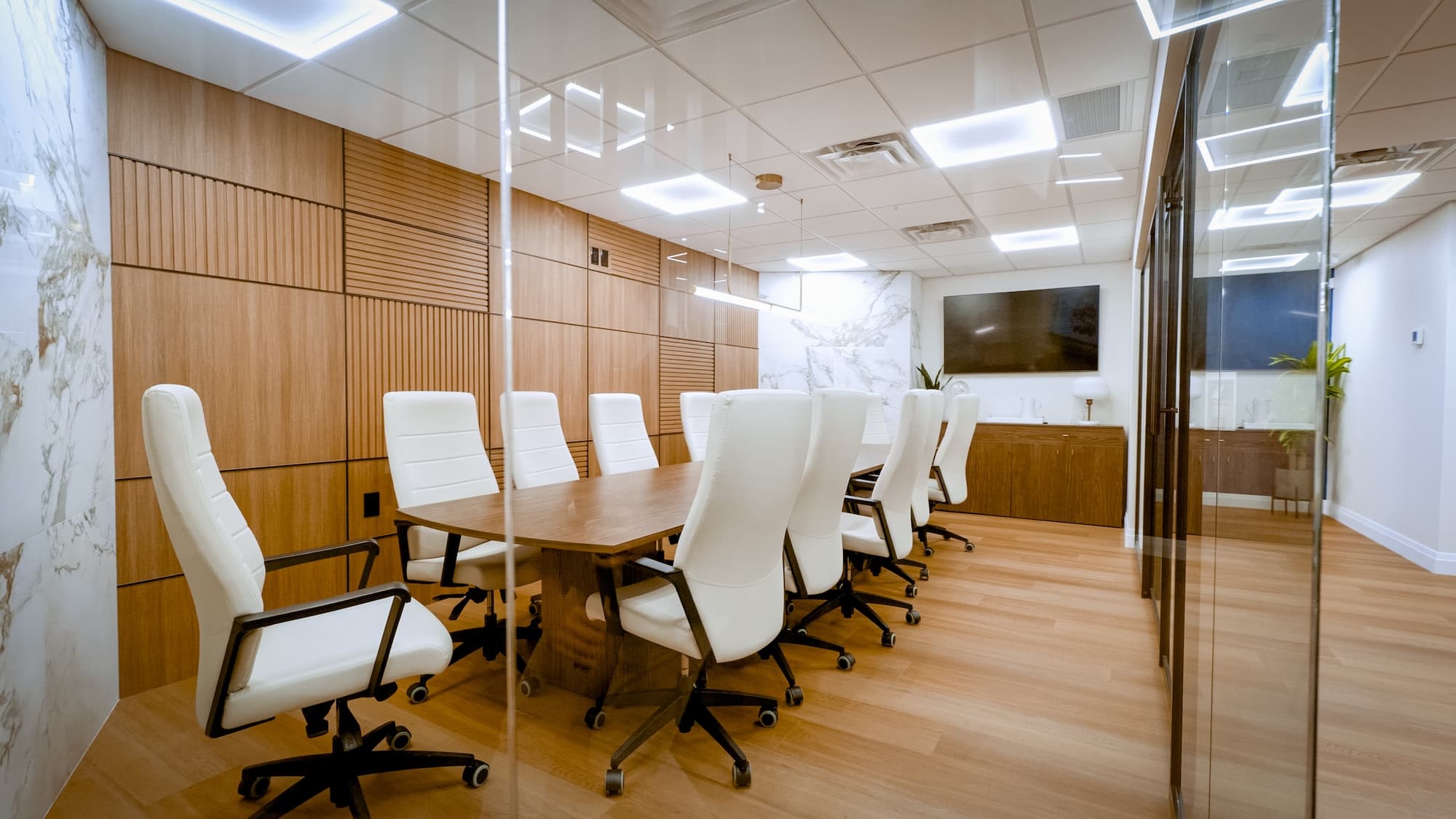 Team Goran commercial project by Timberland Homes — workspace design