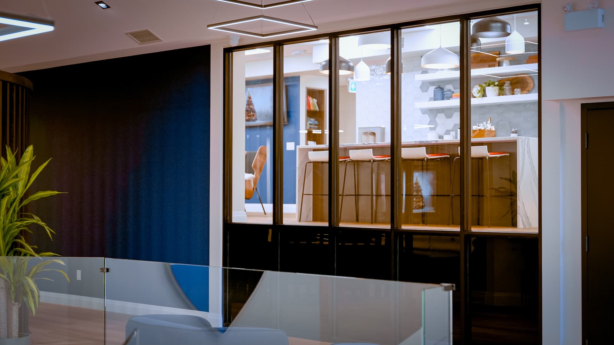 Team Goran commercial project by Timberland Homes — office space