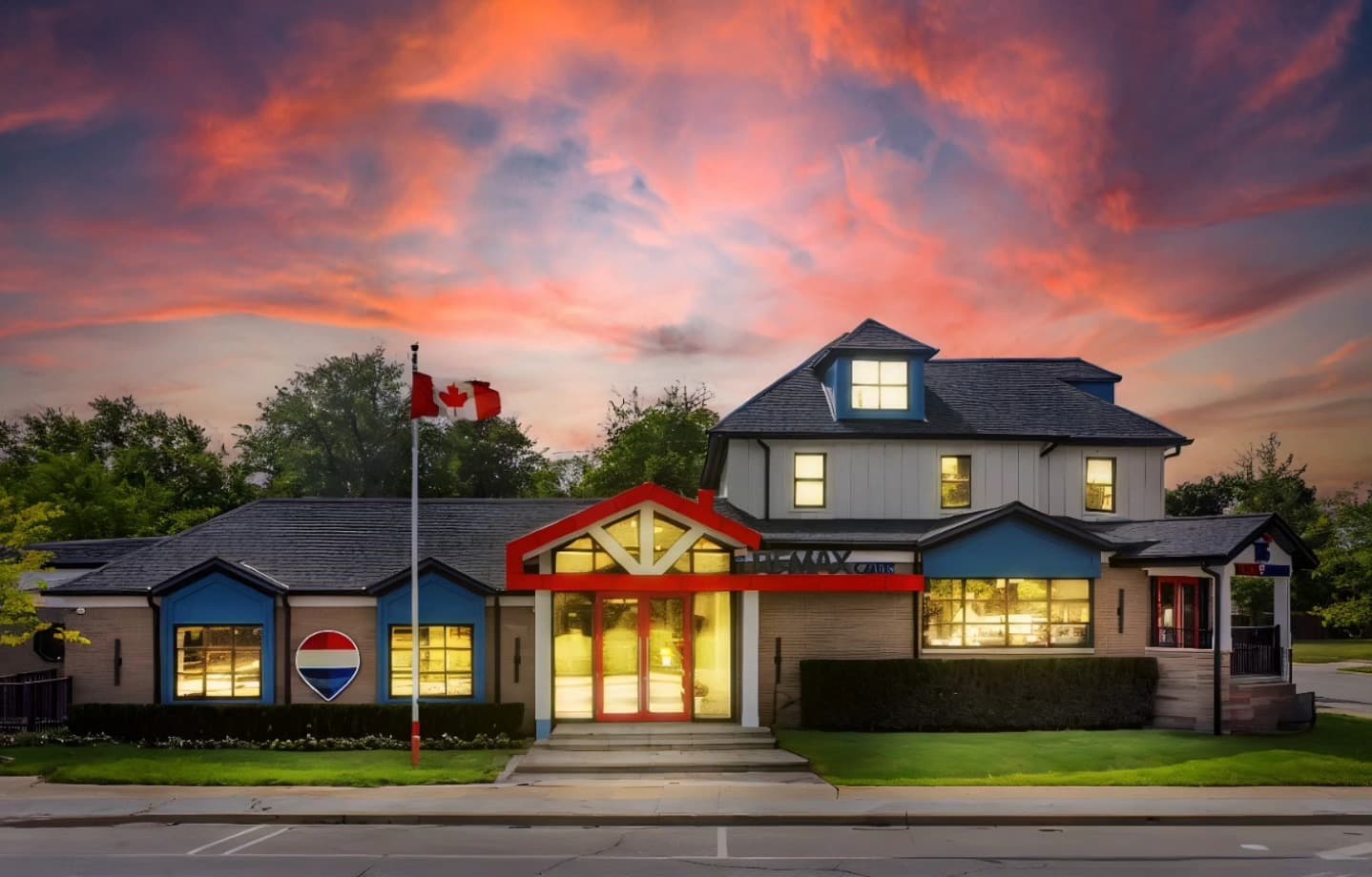 Team Goran commercial office building by Timberland Homes