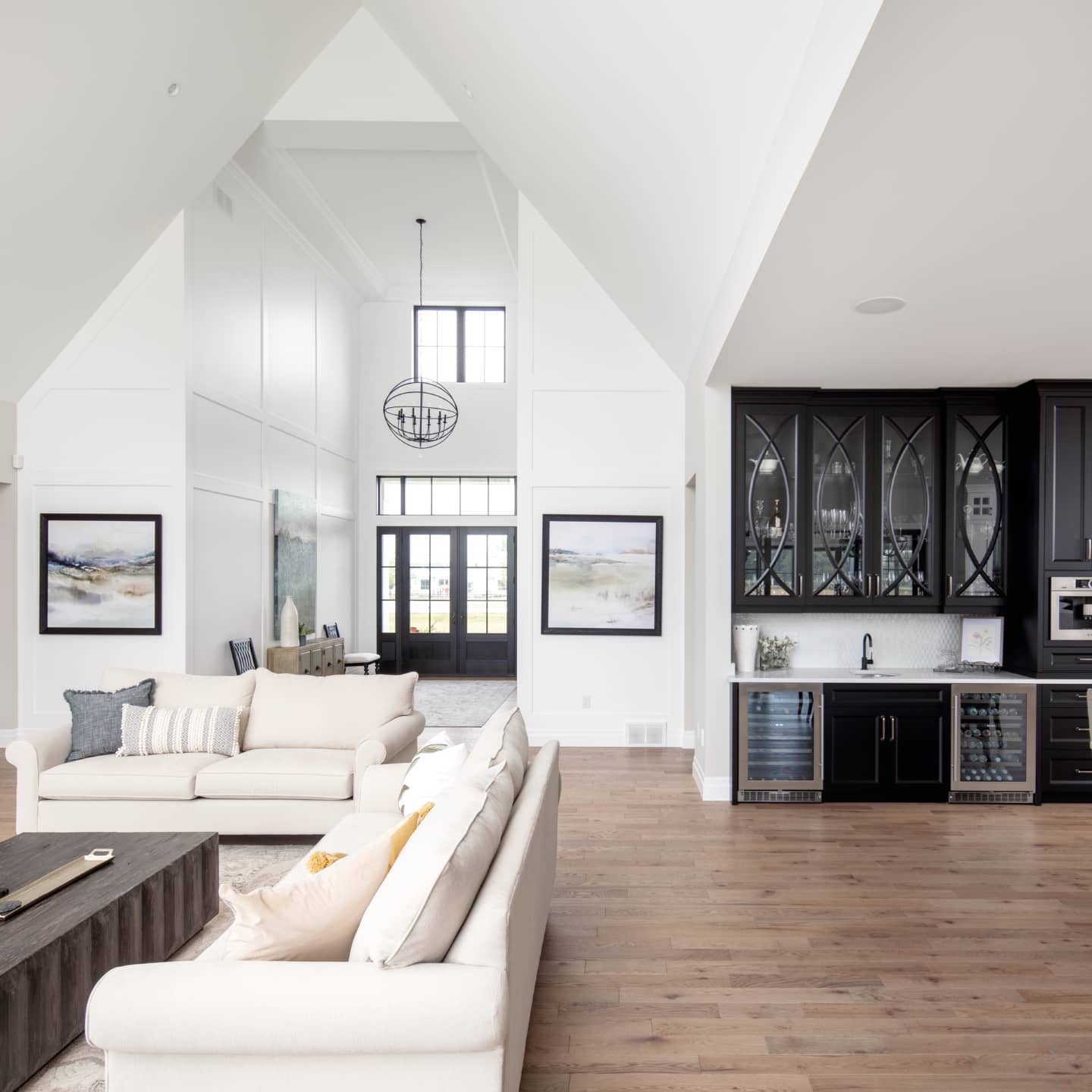 Custom home interior details