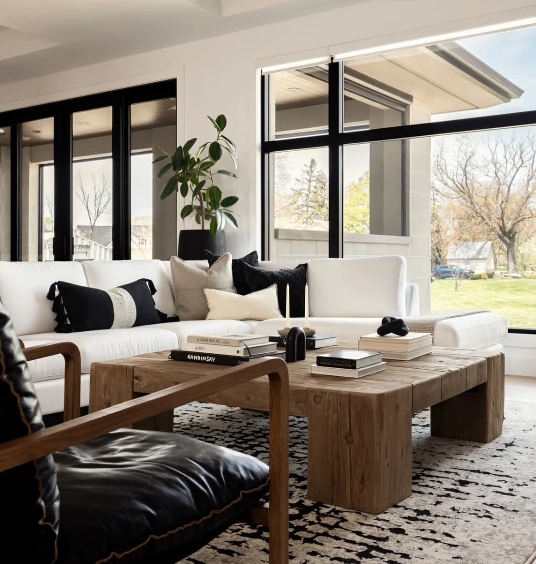 Custom home by Timberland Homes