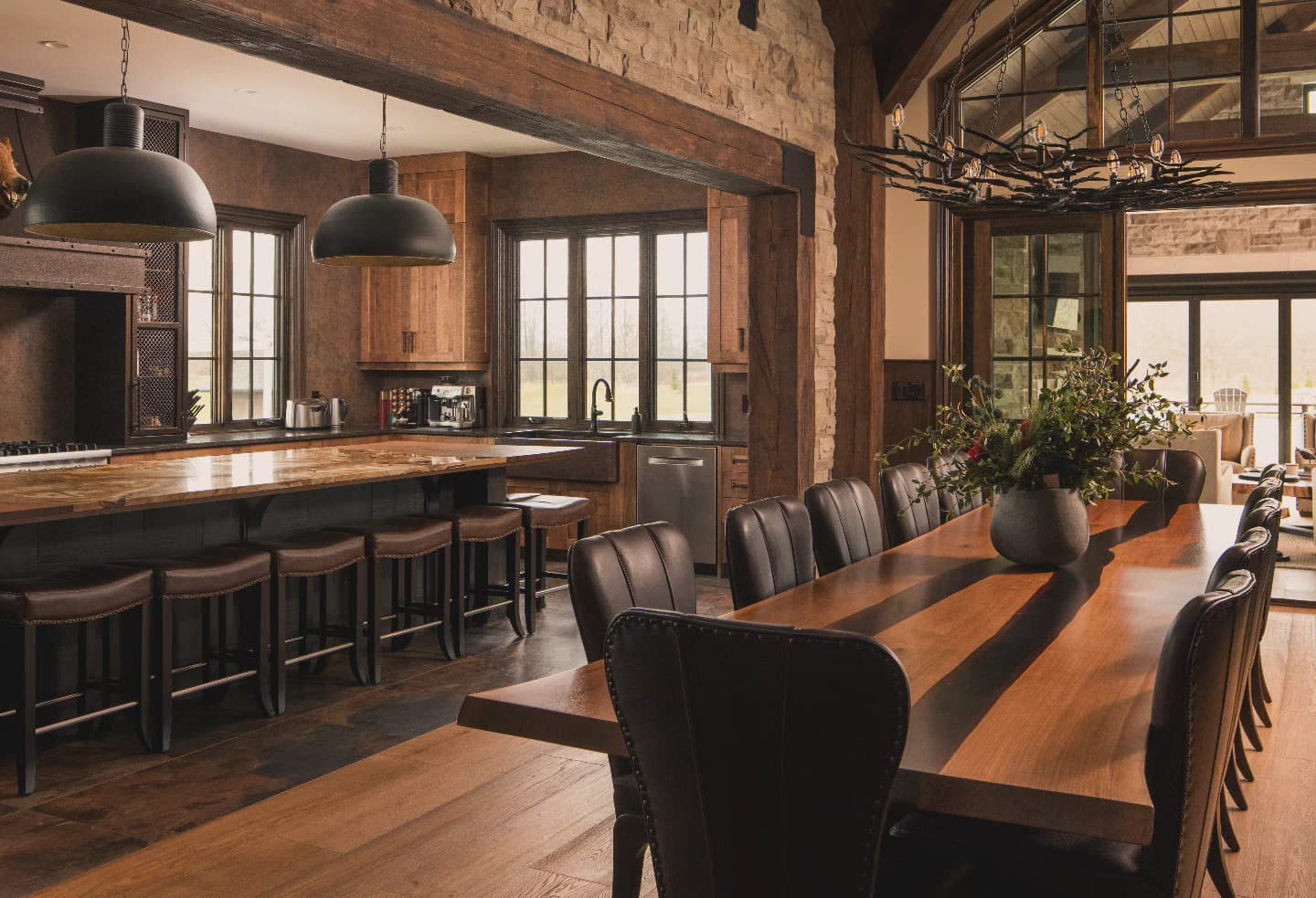 Custom home exterior