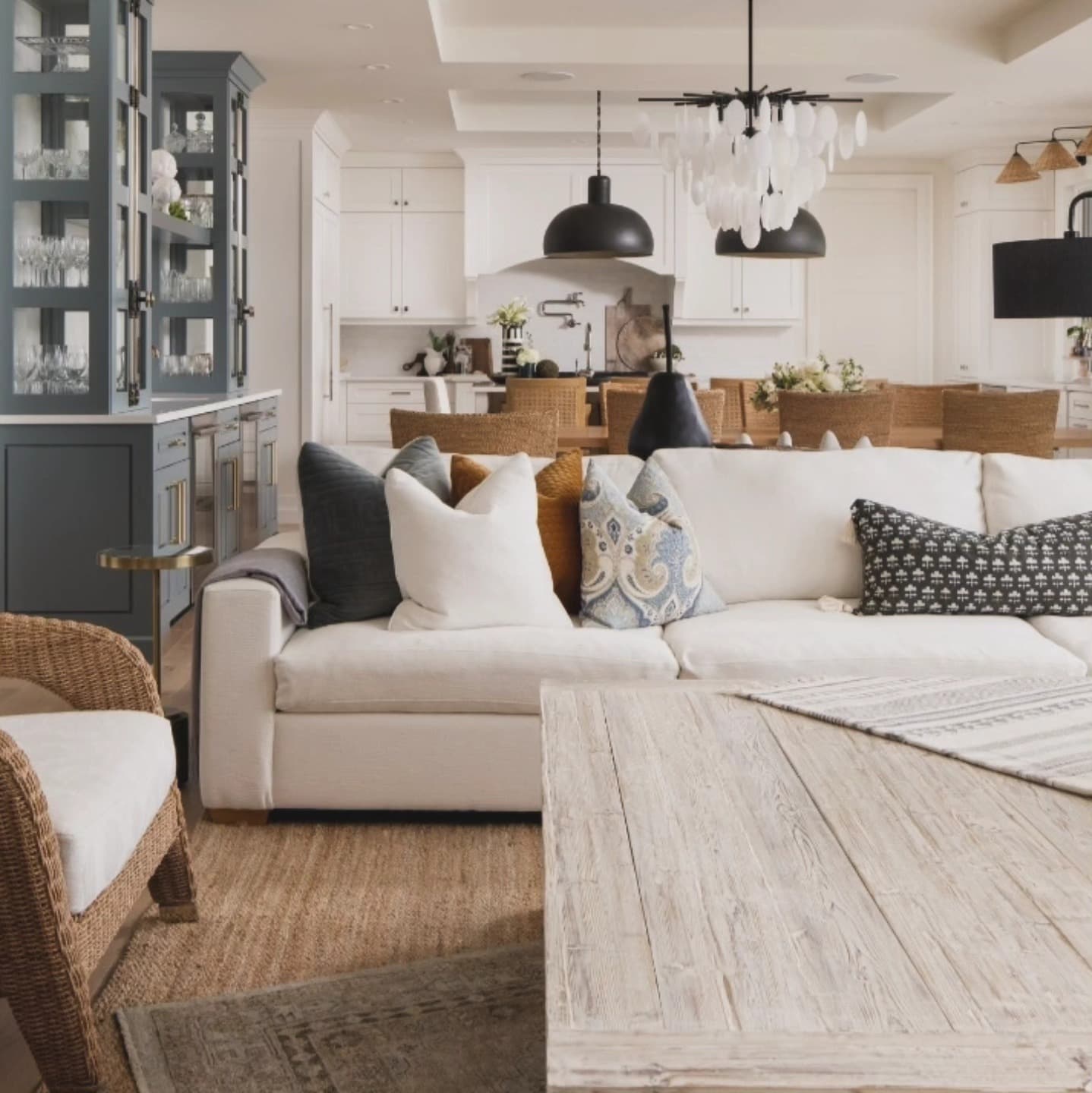 Custom home construction progress